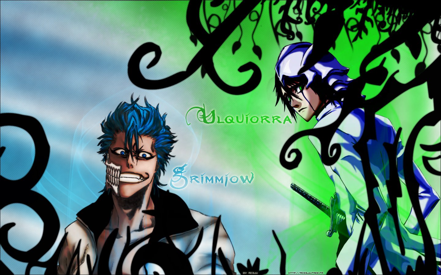 Bleach Grimmjow & Ulquiorra