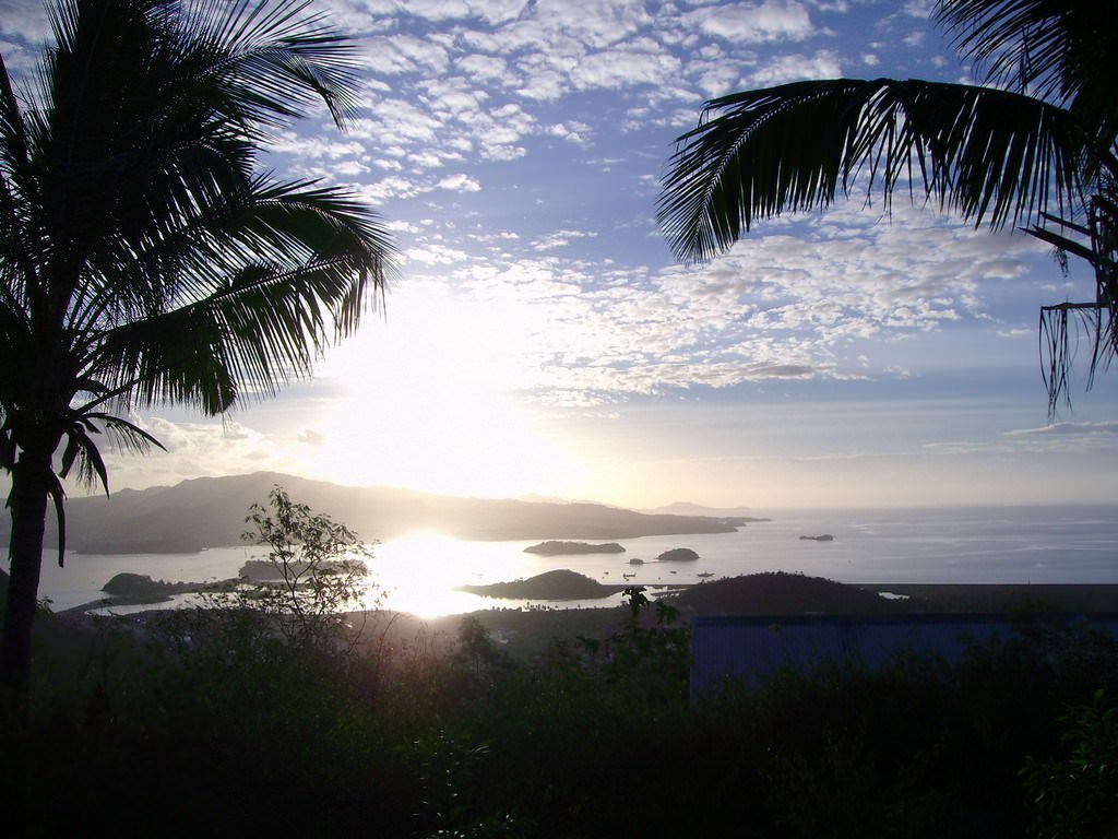 Couchers et levers de Soleil Coucher de soleil a mayotte.