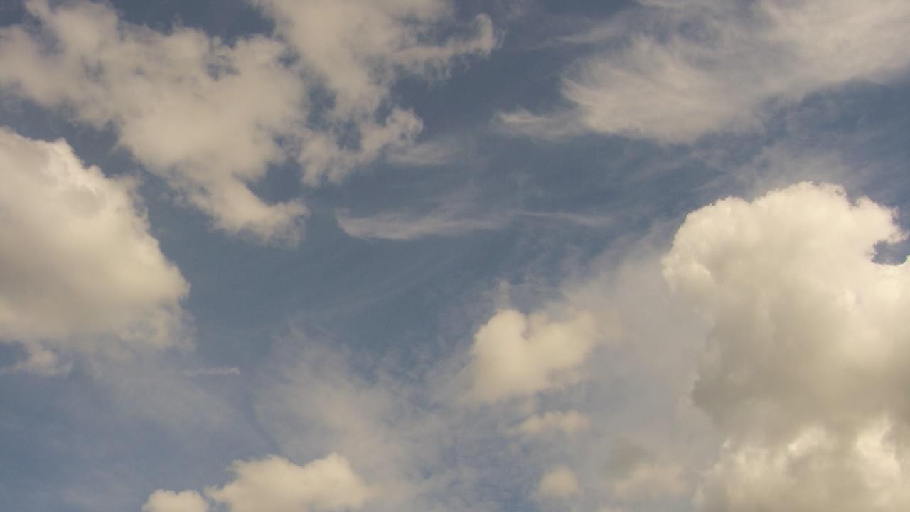 Ciel et Nuages et les nuages dansent