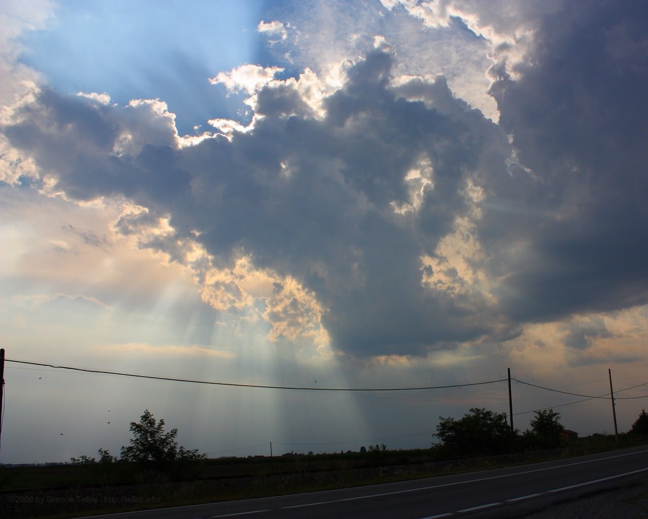 Ciel et Nuages Sunbeams