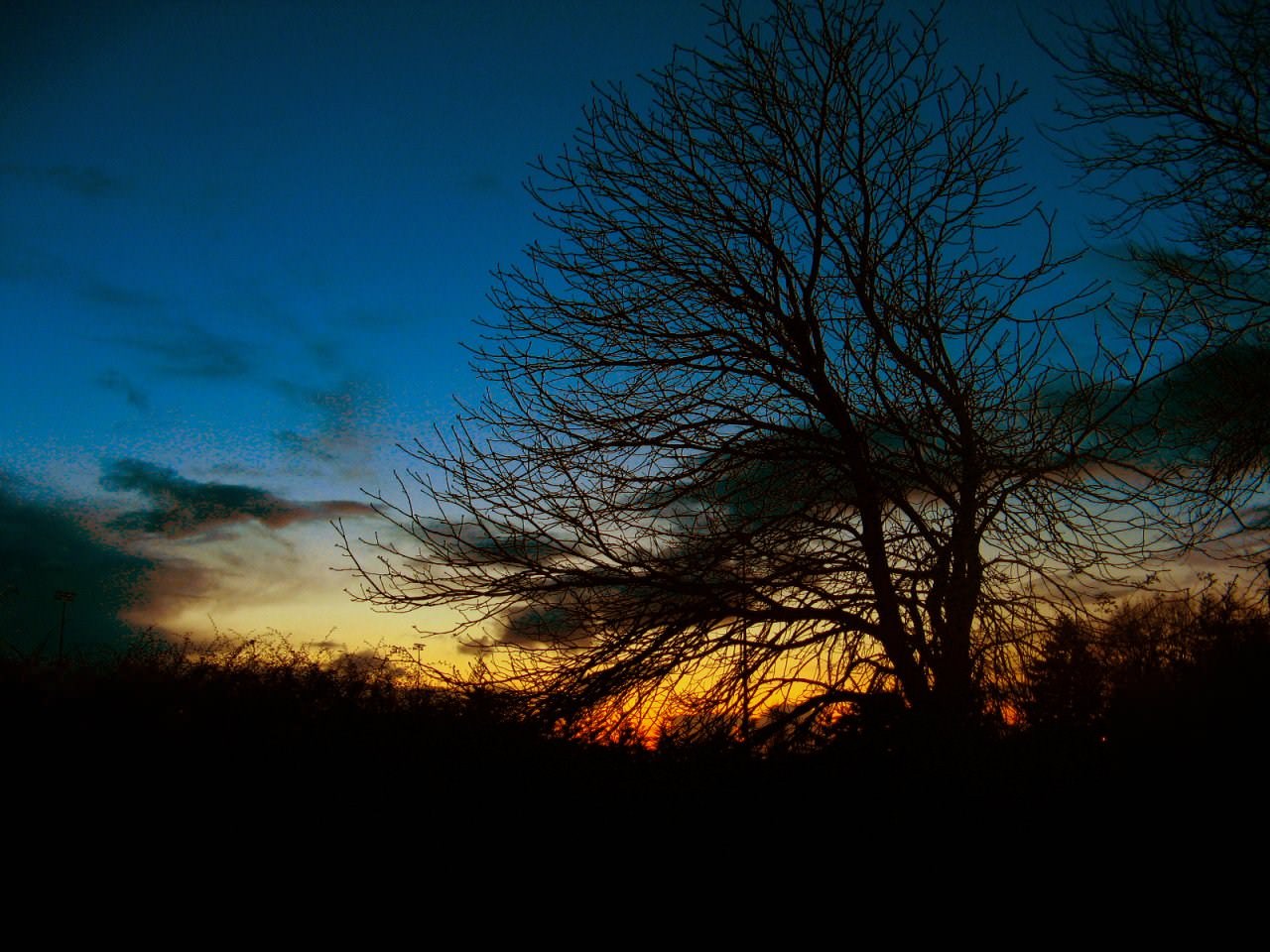 Couchers et levers de Soleil Silhouette