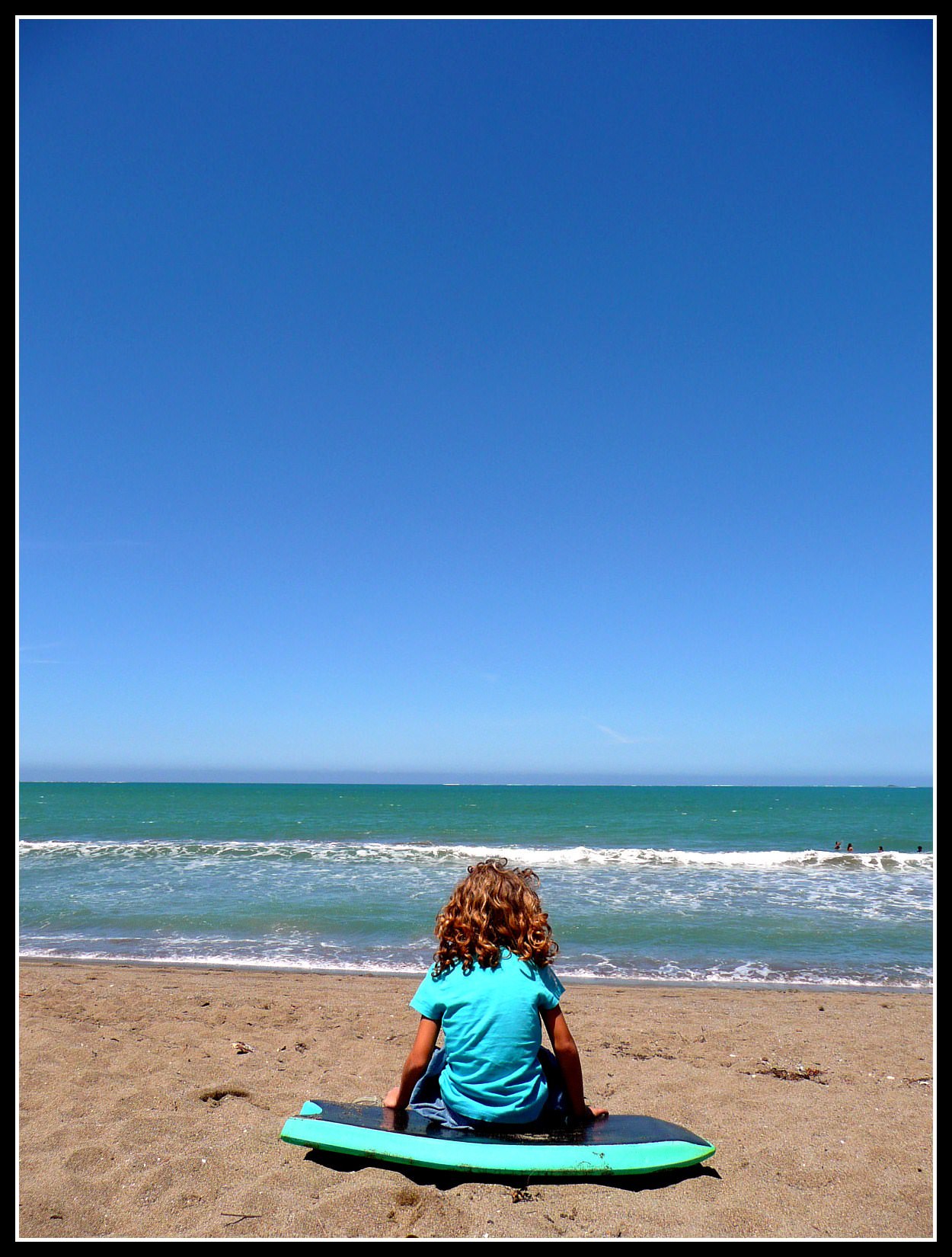 Mers et Oceans Une plage et des boucles d'or