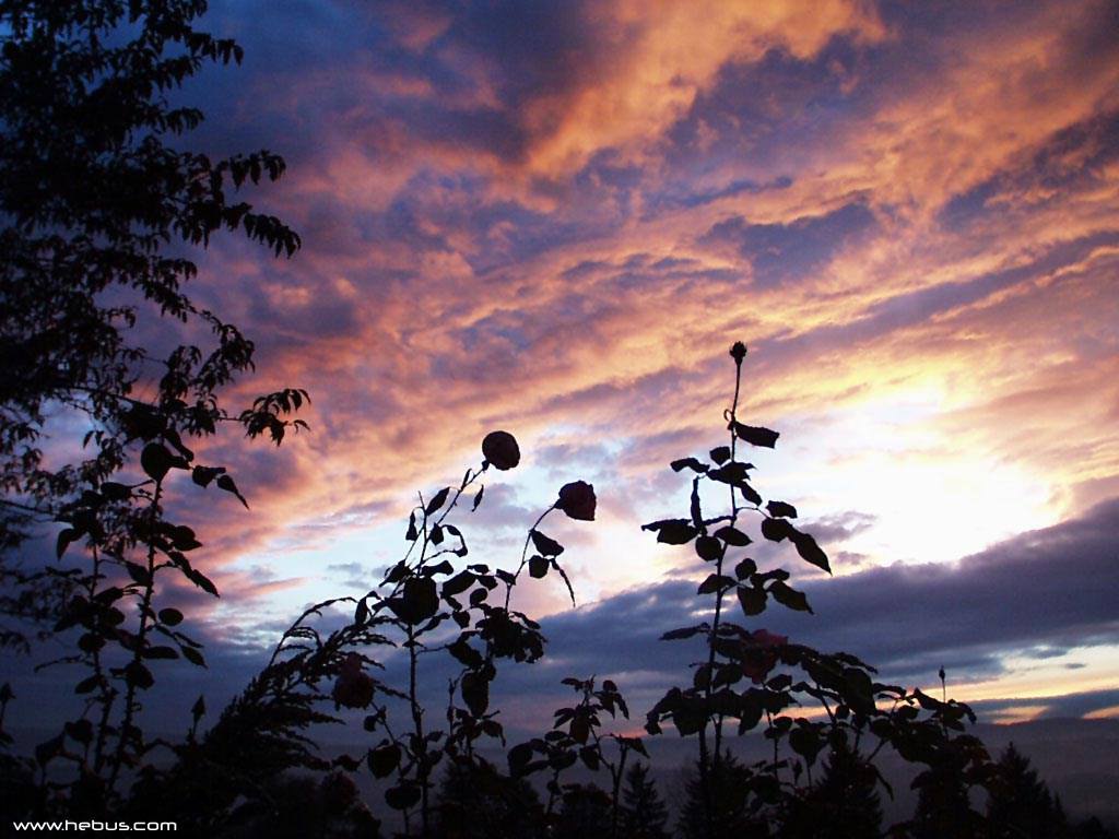 Couchers et levers de Soleil Wallpaper N°39365