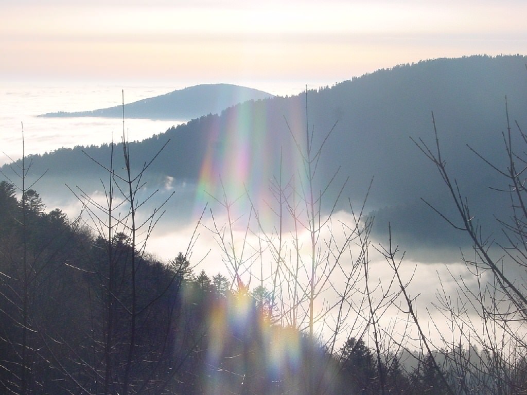 Montagnes jeux de lumiere !