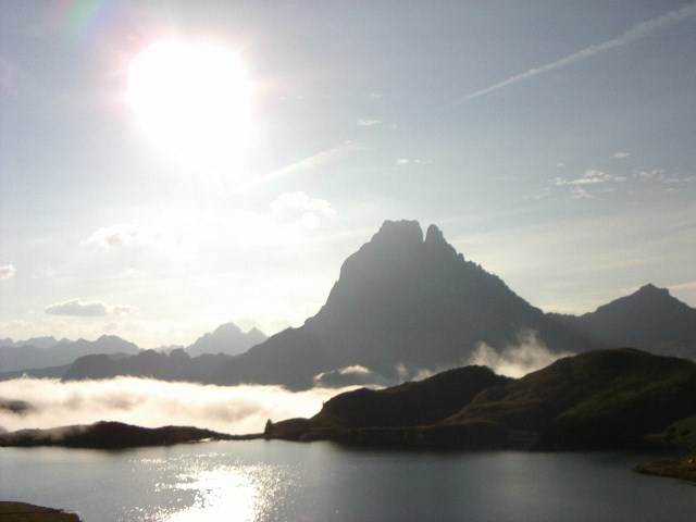 Montagnes levée du jour