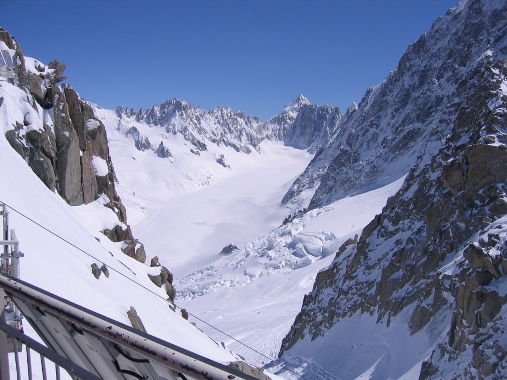 Montagnes Les Grands Montets, Chamonix