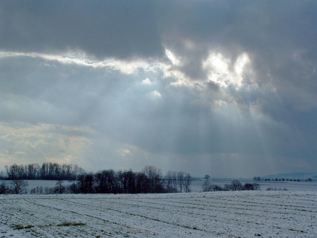 Saison hivernale Le soleil tente de percer...