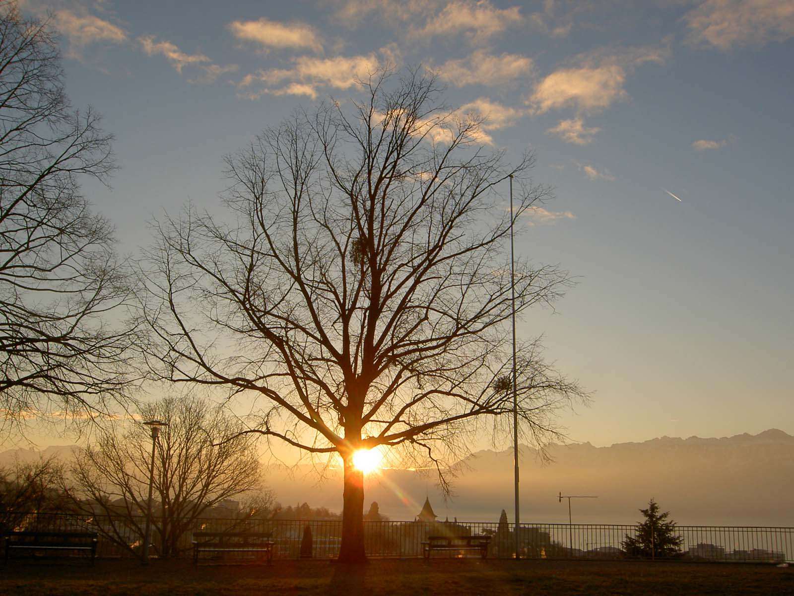 Couchers et levers de Soleil Lever du soleil sur une nouvelle année