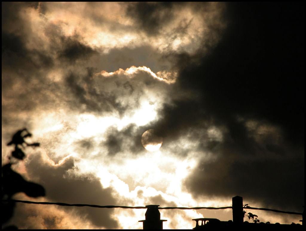 Ciel et Nuages De mon balcon...