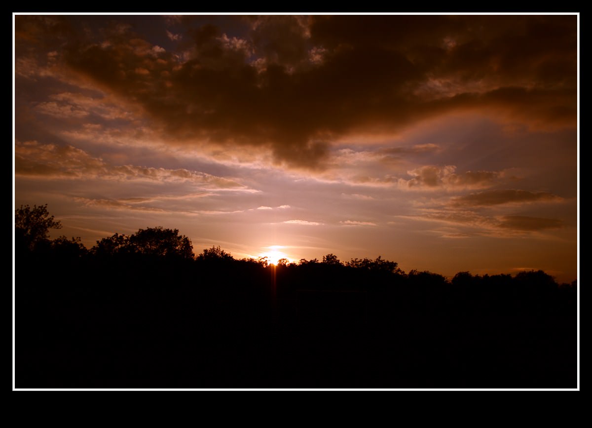 Couchers et levers de Soleil Le dernier rayon