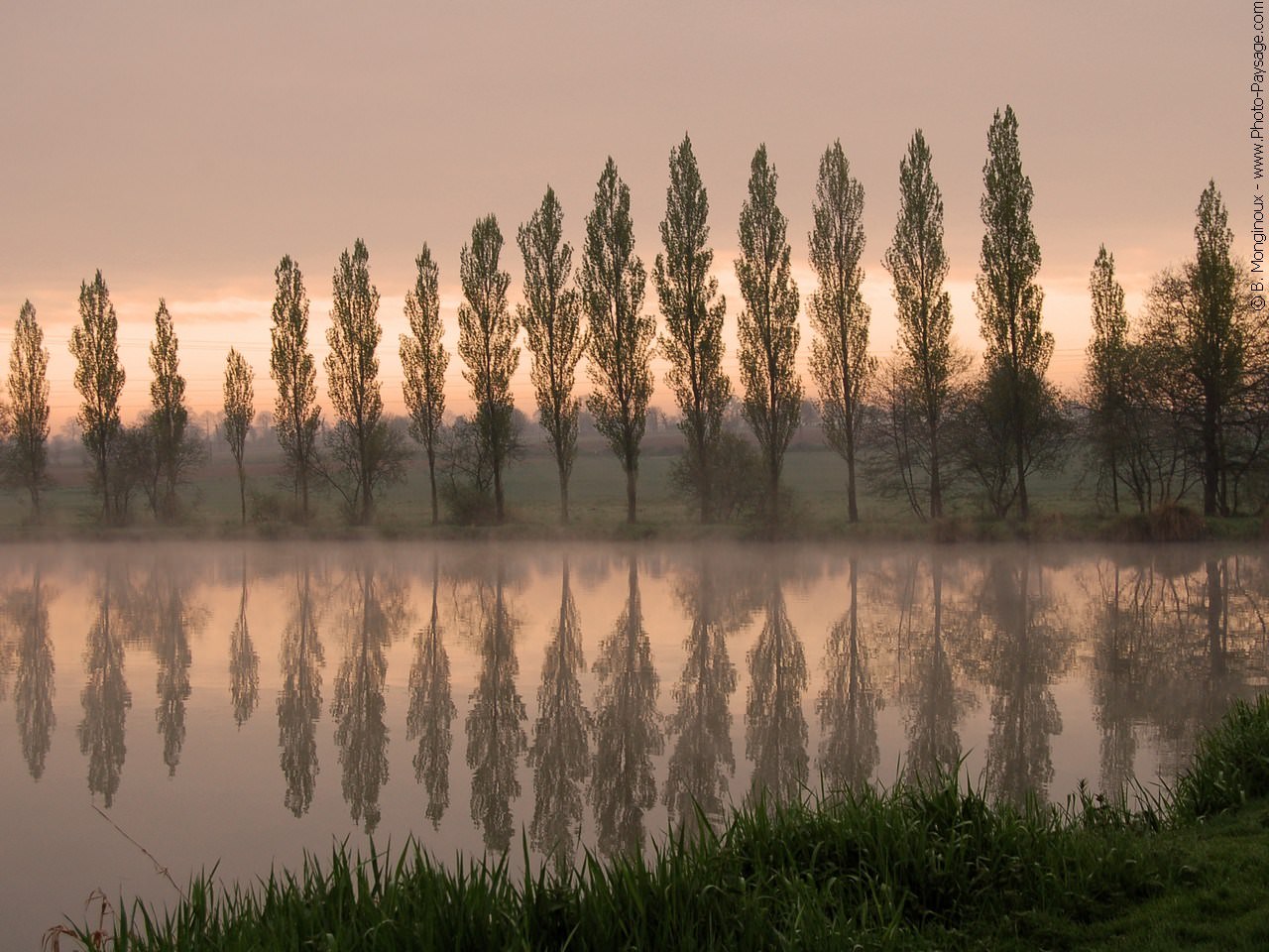 Couchers et levers de Soleil Reflets matinaux